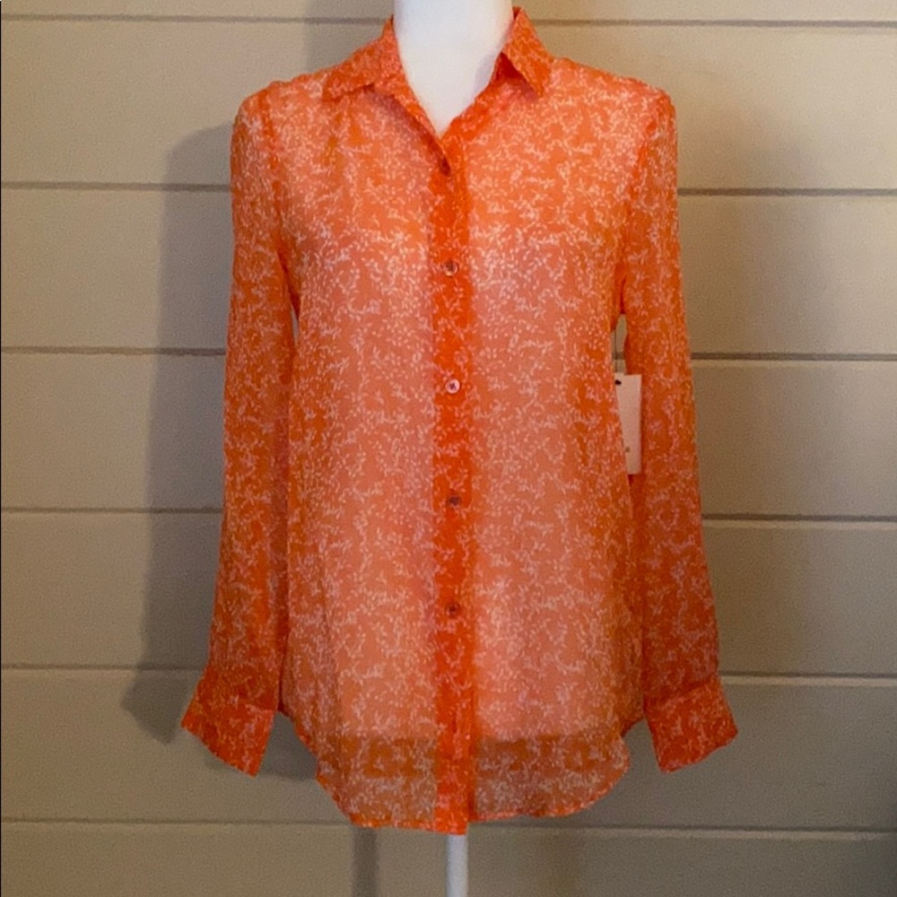 Equipment Essential Silk Blend Blouse Size XS - Picture 5 of 16